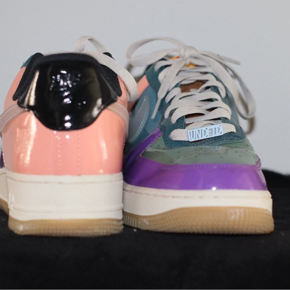 Undefeated Pink and Green Shoes